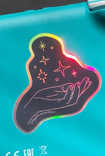 Load image into Gallery viewer, Spellcaster Hand Holographic Sticker
