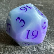 Load image into Gallery viewer, Lavender Haze (I) Starcut d20

