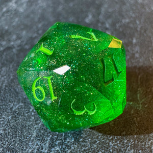 Glitterglade Starcut d20