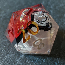 Load image into Gallery viewer, Pokéball (I) Liquid Core d20
