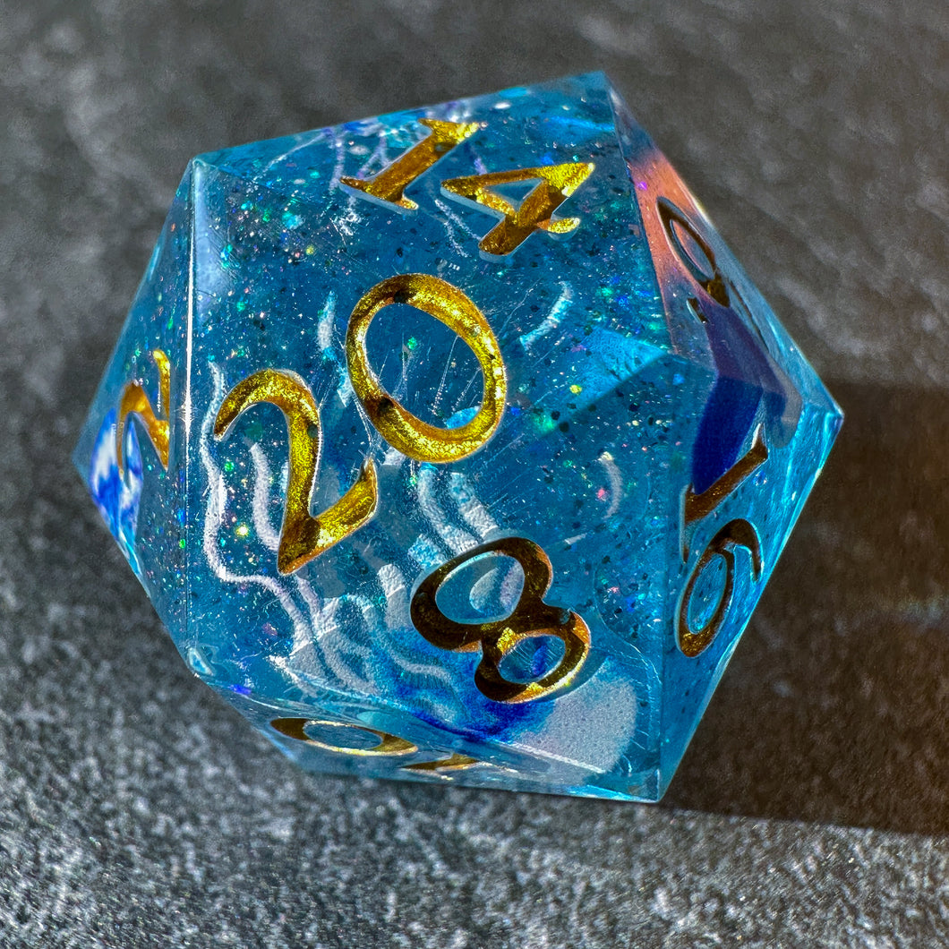 Moonlight Jellies Oversized d20