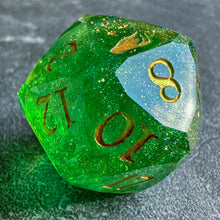 Load image into Gallery viewer, Glitterglade (I) Starcut d20
