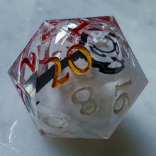 Load image into Gallery viewer, Pokéball (I) Liquid Core d20
