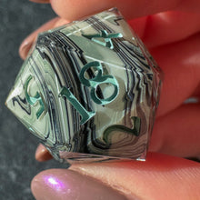 Load image into Gallery viewer, Water Calligraphy d20
