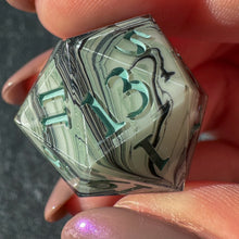 Load image into Gallery viewer, Water Calligraphy d20
