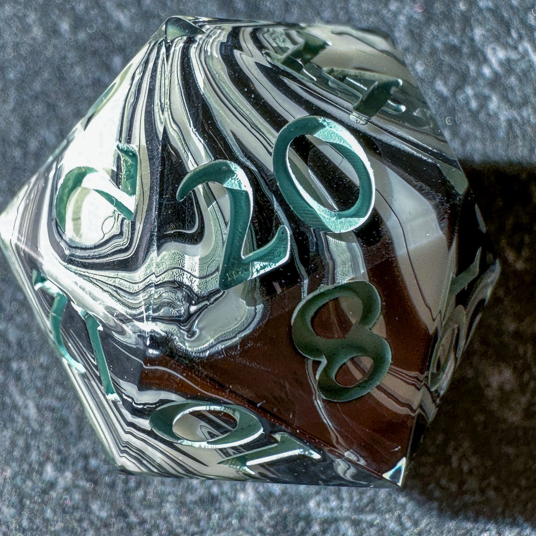 Water Calligraphy d20
