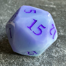 Load image into Gallery viewer, Lavender Haze (I) Starcut d20

