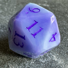 Load image into Gallery viewer, Lavender Haze (I) Starcut d20
