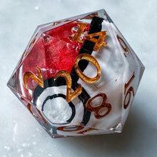 Load image into Gallery viewer, Pokéball (II) Liquid Core d20
