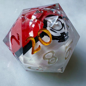 Pokéball (I) Liquid Core d20