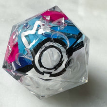 Load image into Gallery viewer, Master Ball (II) Liquid Core d20
