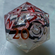 Load image into Gallery viewer, Pokéball (I) Liquid Core d20

