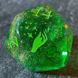 Glitterglade Starcut d20