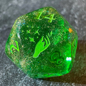 Glitterglade Starcut d20