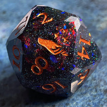 Load image into Gallery viewer, Deepspace Starcut d20
