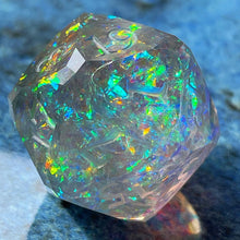 Load image into Gallery viewer, Phase Opal Starcut d20
