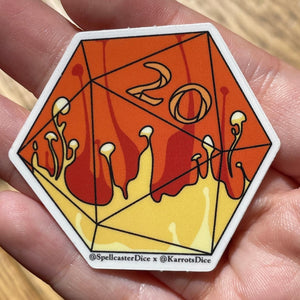 20d20 Transparent Vinyl Sticker Pack - All 20 Designs