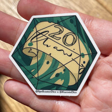 Load image into Gallery viewer, 20d20 Transparent Vinyl Sticker Pack - All 20 Designs
