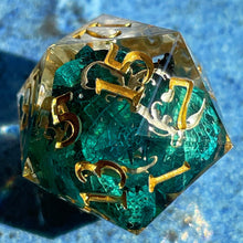 Load image into Gallery viewer, Bone Bloom Oversized d20
