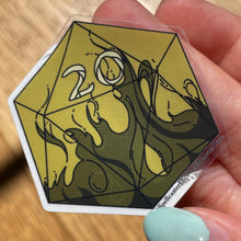 Load image into Gallery viewer, 20d20 Transparent Vinyl Sticker Pack - All 20 Designs
