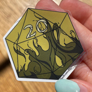 20d20 Transparent Vinyl Sticker Pack - All 20 Designs