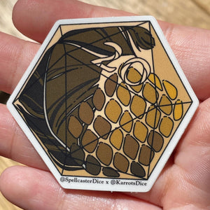 20d20 Transparent Vinyl Sticker Pack - All 20 Designs