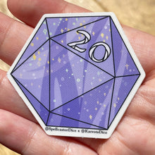 Load image into Gallery viewer, 20d20 Transparent Vinyl Sticker Pack - All 20 Designs
