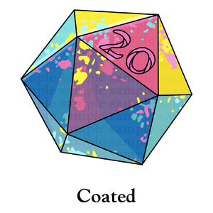20d20: ‘Coated’ Transparent Vinyl Sticker