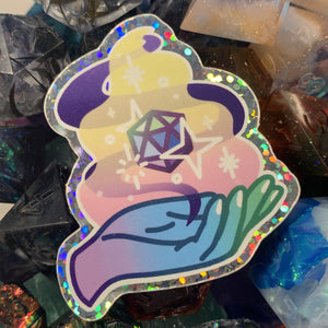 LTD EDITION: Spellcaster Hand Vinyl Sticker