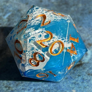 Ocean Lace (I) Oversized d20