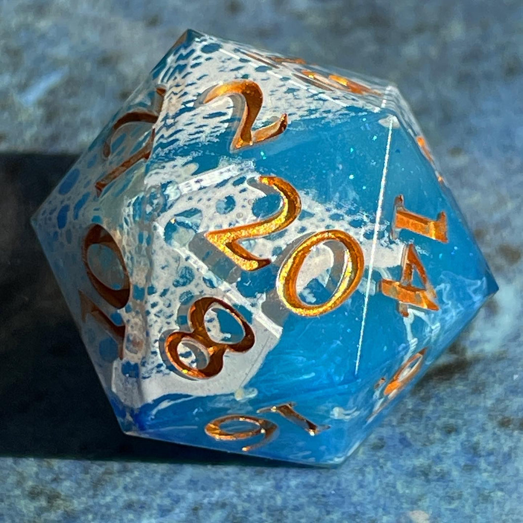 Ocean Lace (I) Oversized d20