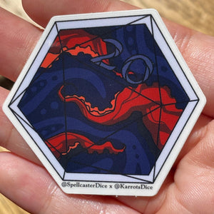 20d20 Transparent Vinyl Sticker Pack - All 20 Designs