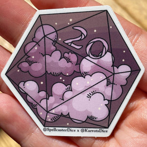 20d20 Transparent Vinyl Sticker Pack - All 20 Designs