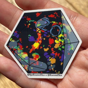 20d20: ‘Opal’ Transparent Vinyl Sticker