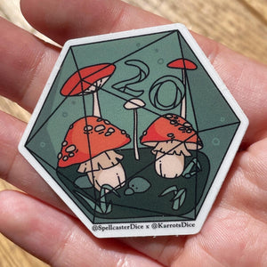 20d20: ‘Diorama’ Transparent Vinyl Sticker