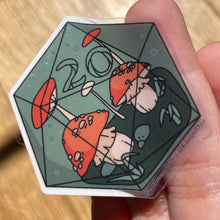 Load image into Gallery viewer, 20d20: ‘Diorama’ Transparent Vinyl Sticker
