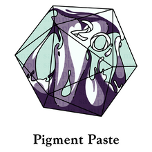 Load image into Gallery viewer, 20d20: ‘Pigment Paste’ Transparent Vinyl Sticker
