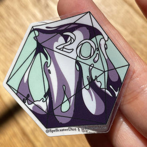 20d20: ‘Pigment Paste’ Transparent Vinyl Sticker